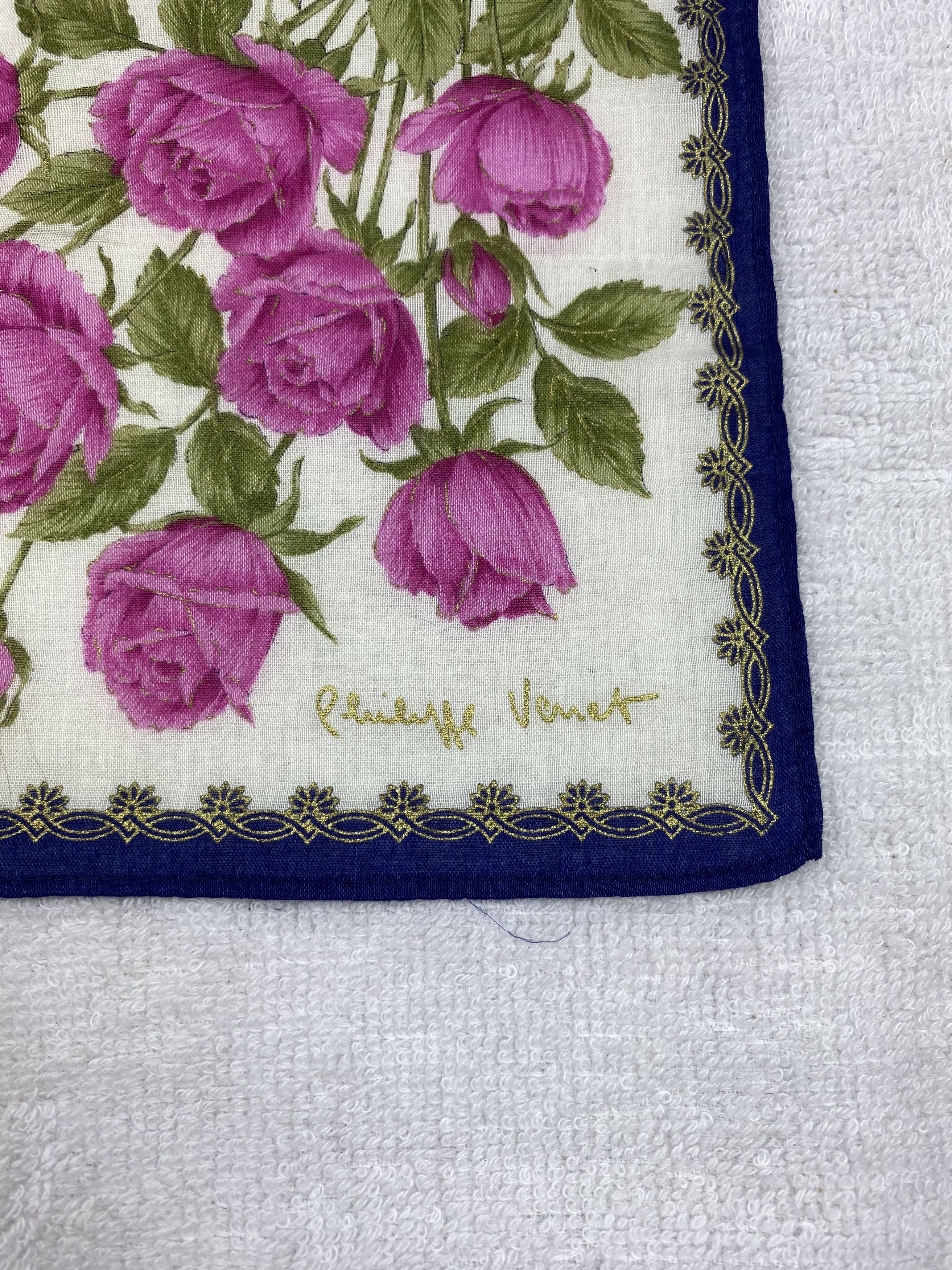 Vintage Philippe Venet Handkerchief / Bandana / Neckerchief Size ONE SIZE - 5 Thumbnail