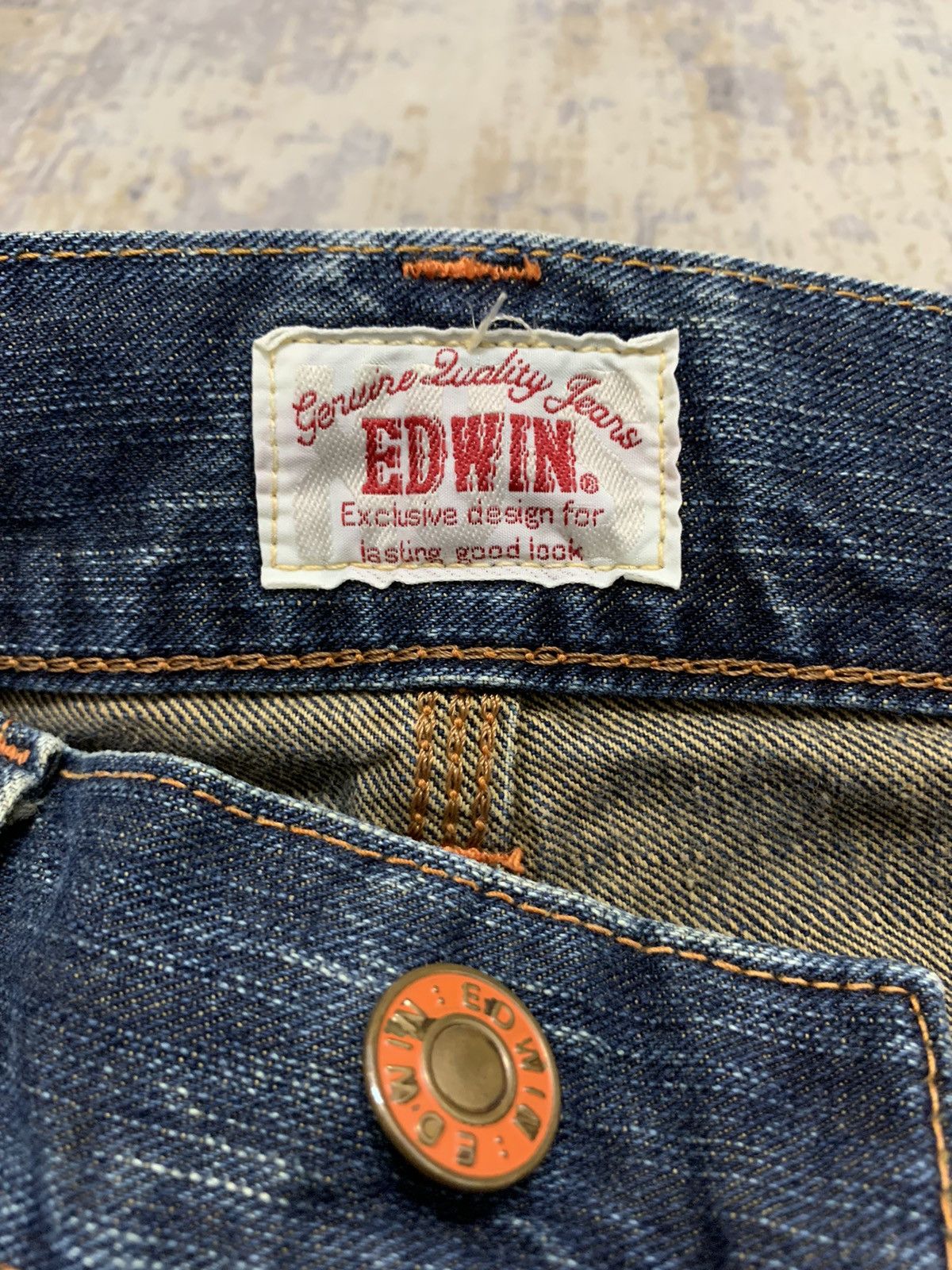 Japanese Brand Edwin 403 XVS Jeans Ifsixwasnine Denim Style jeans Size US 32 / EU 48 - 16 Thumbnail