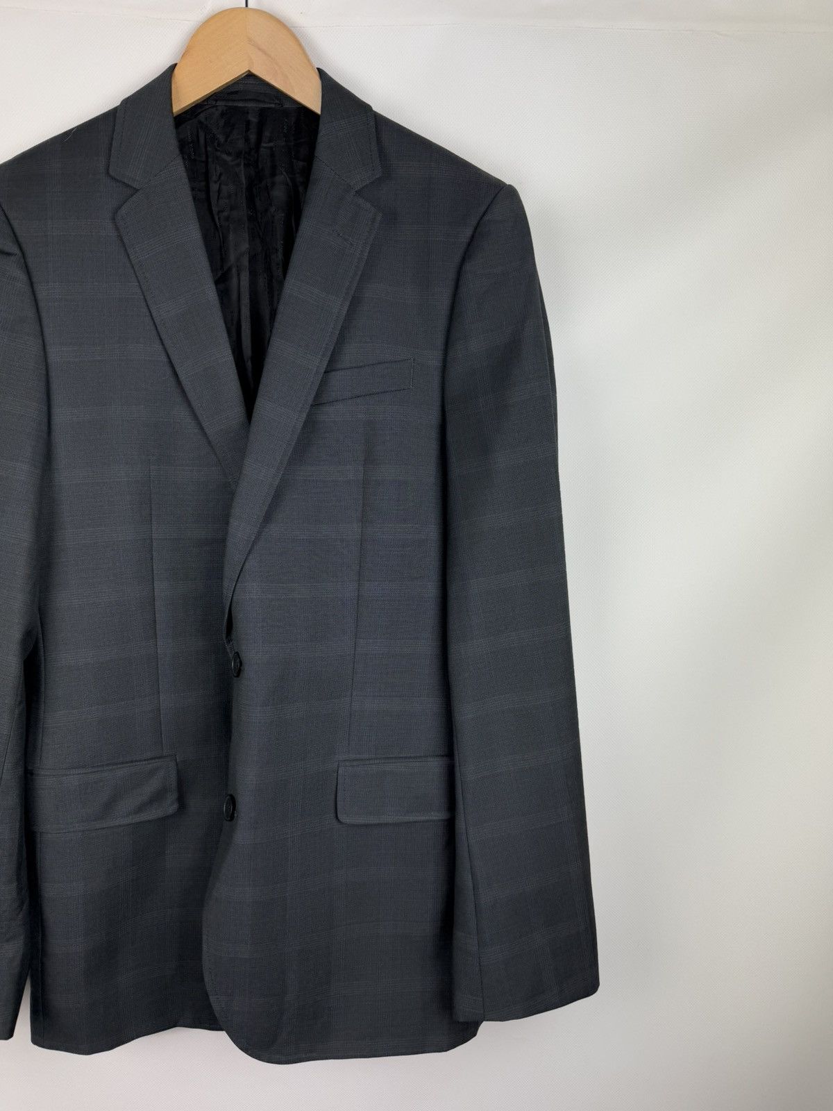 Hugo Boss Hugo Boss Aiko1/Heise Wool Plaid 2 Piece Suit Blazer Pants Size 40L - 5 Thumbnail