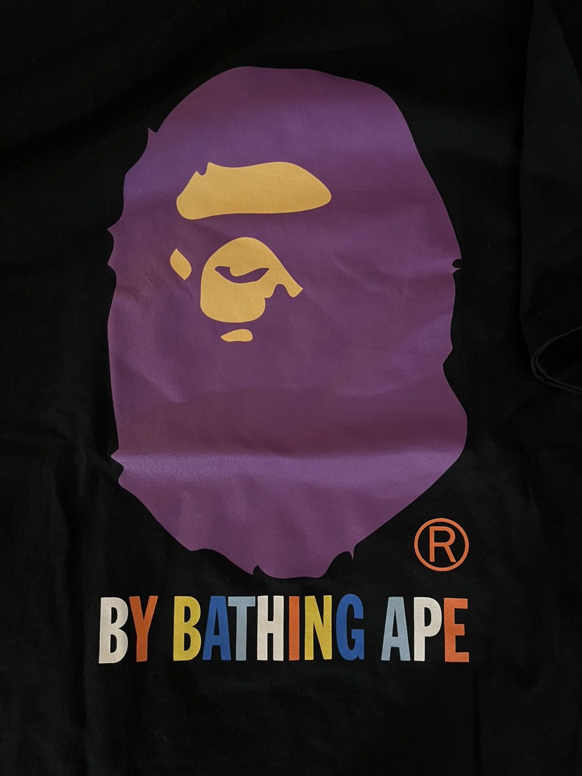 Bape NEW BAPE Colors By Bathing Ape Tee (SS24) XL black purple Size US XL / EU 56 / 4 - 5 Thumbnail