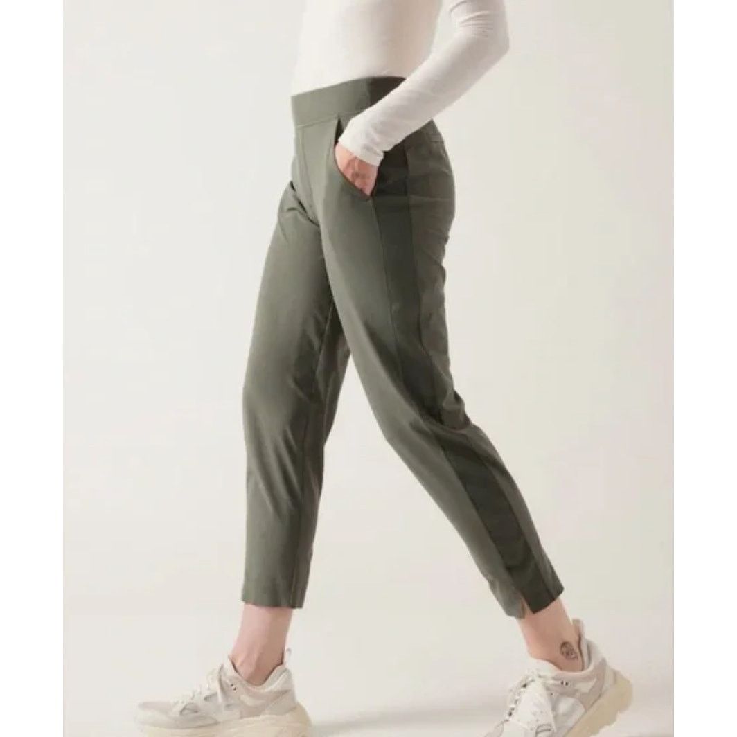 Athleta Athleta Womens Brooklyn Ankle Pant Mountain Olive Size 2 Size 26" / US 2 / IT 38 - 1 Thumbnail