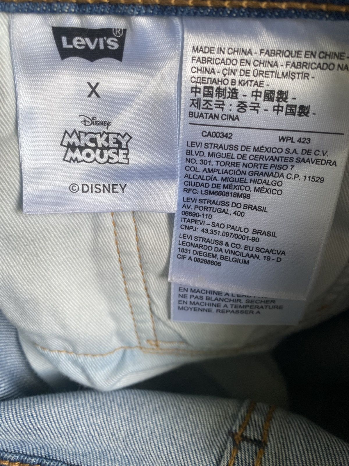 Levi's Levis x Disney Jeans Size US 33 - 4 Thumbnail