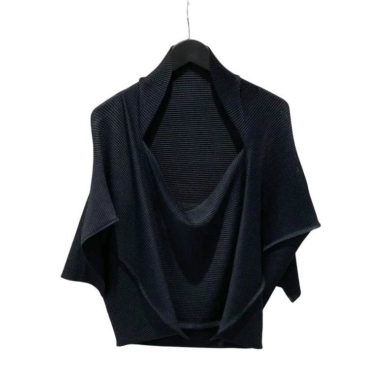 Issey Miyake Issey Miyake size:one size Black transformable cut wide-ne Size S / US 4 / IT 40 - 1 Thumbnail
