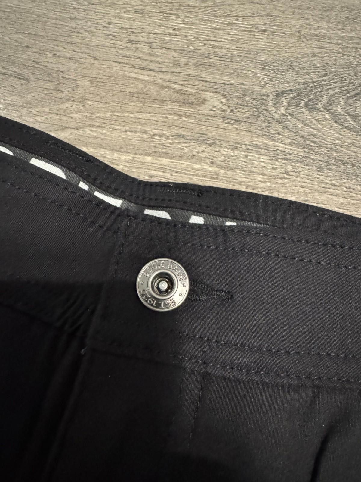 Eddie Bauer Eddie Bauer Men's Rainier Fleece Lined Pants Black 30x34 Size US 30 / EU 46 - 4 Thumbnail