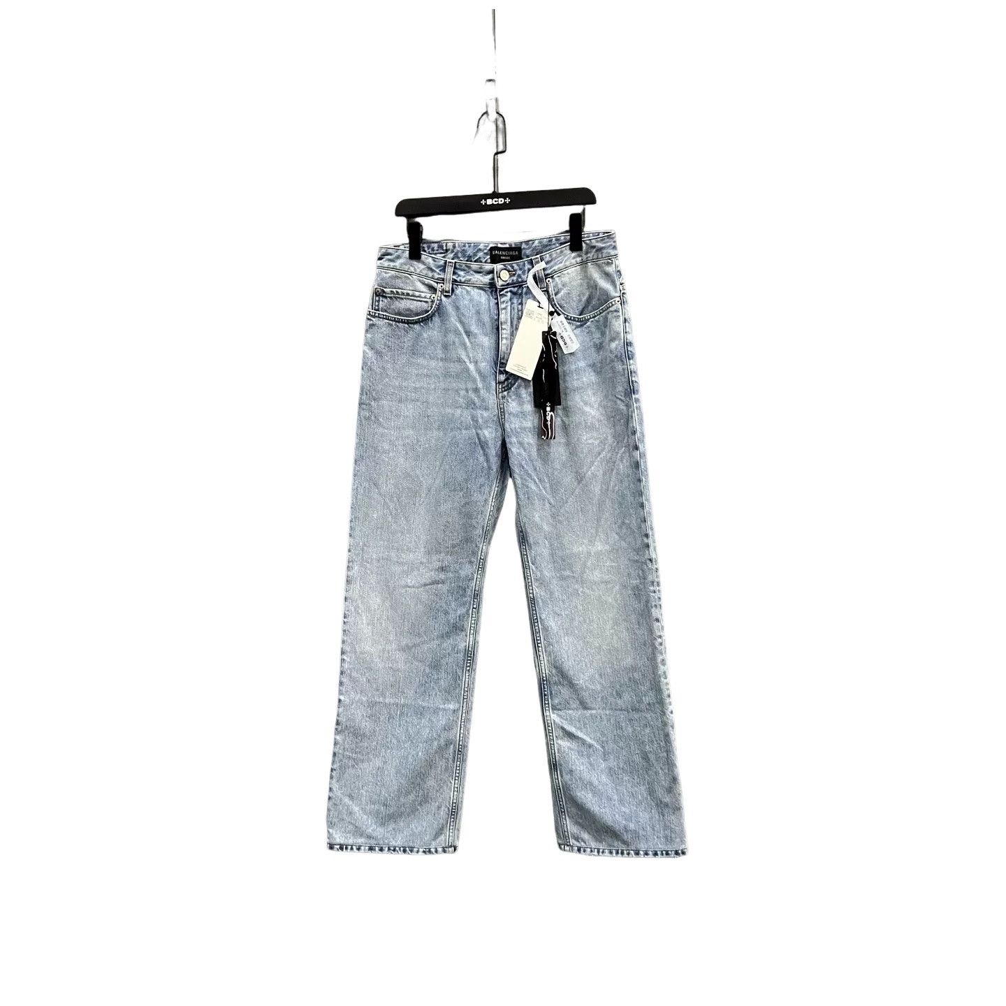 Balenciaga Balenciaga Washed Denim Jeans Size 28 Size US 28 / EU 44 - 1 Thumbnail