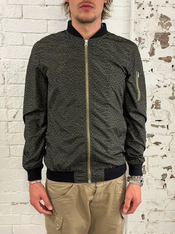 Daniele Alessandrini Daniele Alessandrini Nylon Leopard Print Light Jacket Size US S / EU 44-46 / 1 - 2 Thumbnail