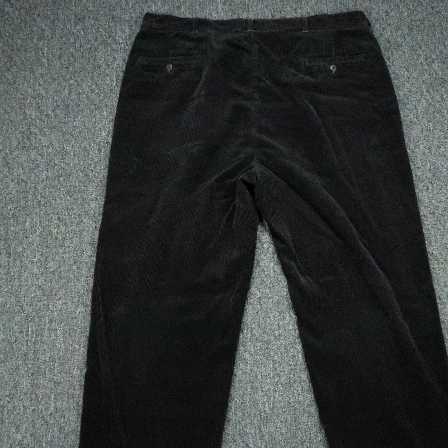 Polo Ralph Lauren VINTAGE Polo Ralph Lauren Pants Mens 38x30 Brown Corduroy Double Pleat Wide Leg Shirt Size US M / EU 48-50 / 2 - 4 Thumbnail