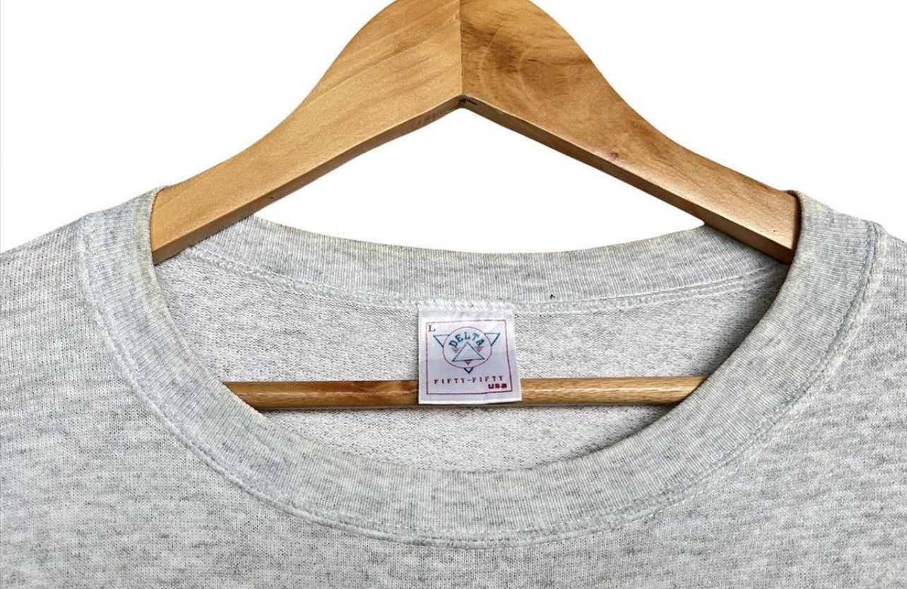 Vintage Vintage 90s Atlanta State Collage Spellout Grey Sweatshirt Size US L / EU 52-54 / 3 - 5 Thumbnail