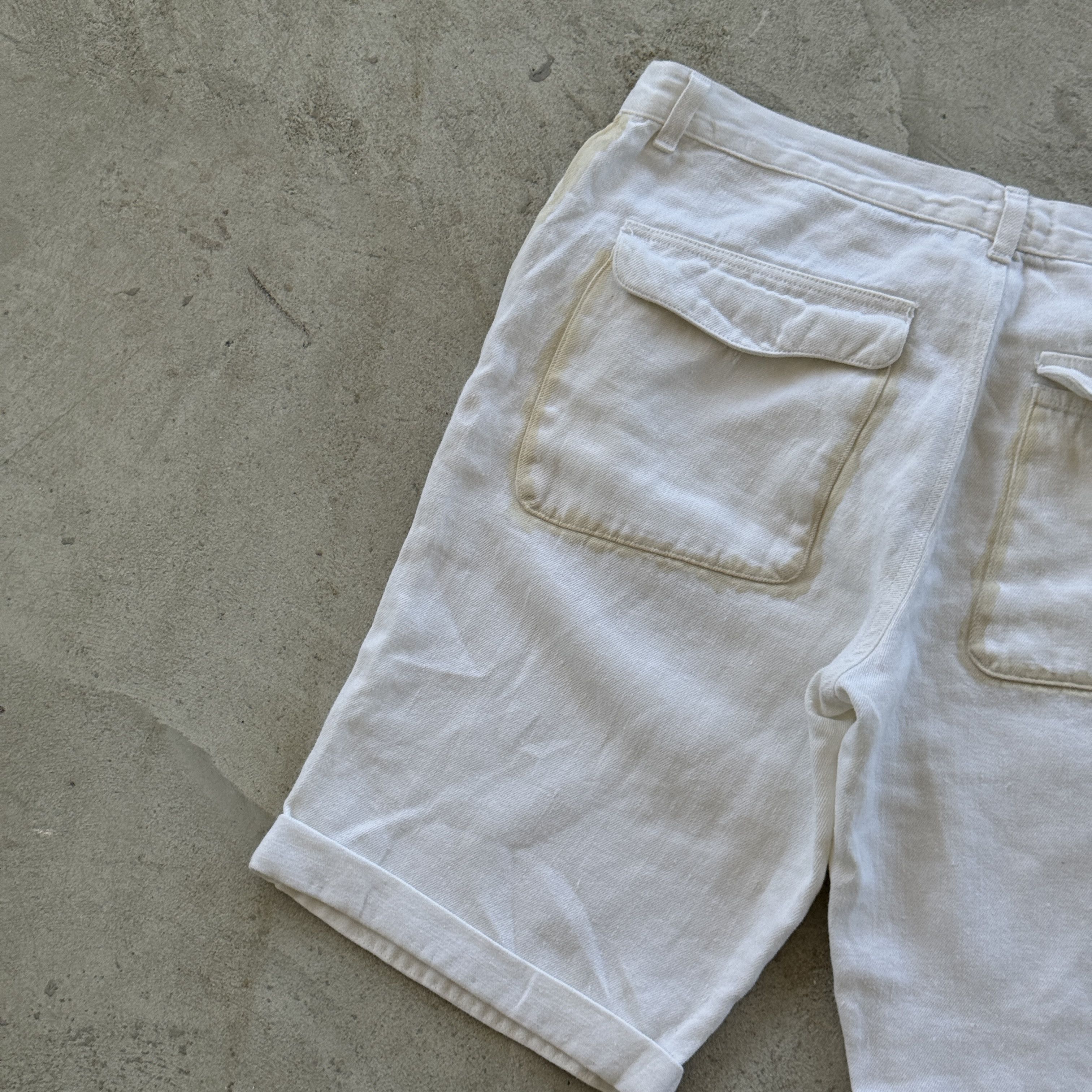 Gianfranco Ferre Vintage 90s Gianfranco Ferre Denim Shorts Size US 38 / EU 54 - 7 Thumbnail