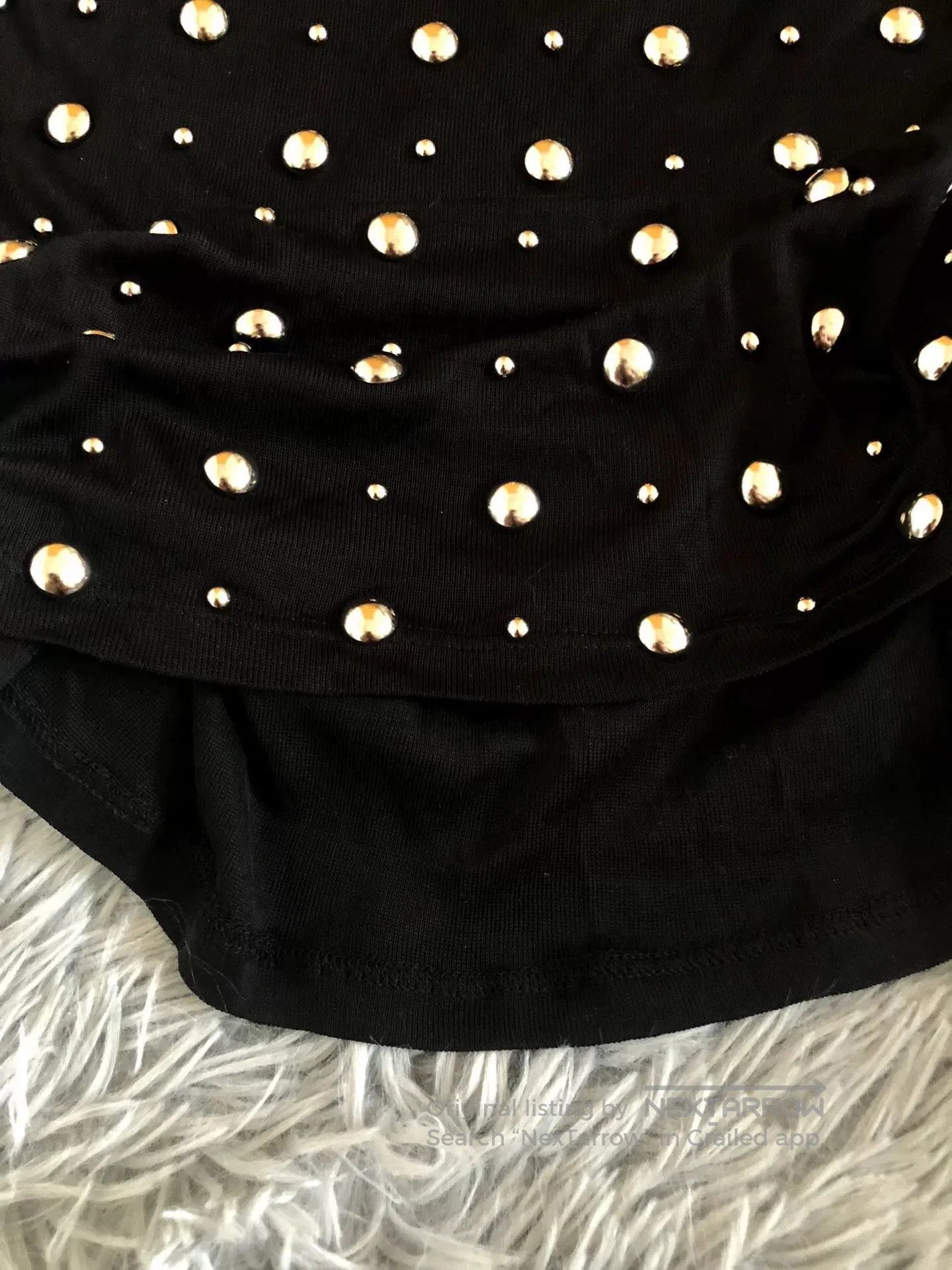 Saint Laurent Paris Saint Laurent 14SS Studded Short Sleeve T-shirt. Size XS / US 0-2 / IT 36-38 - 4 Thumbnail