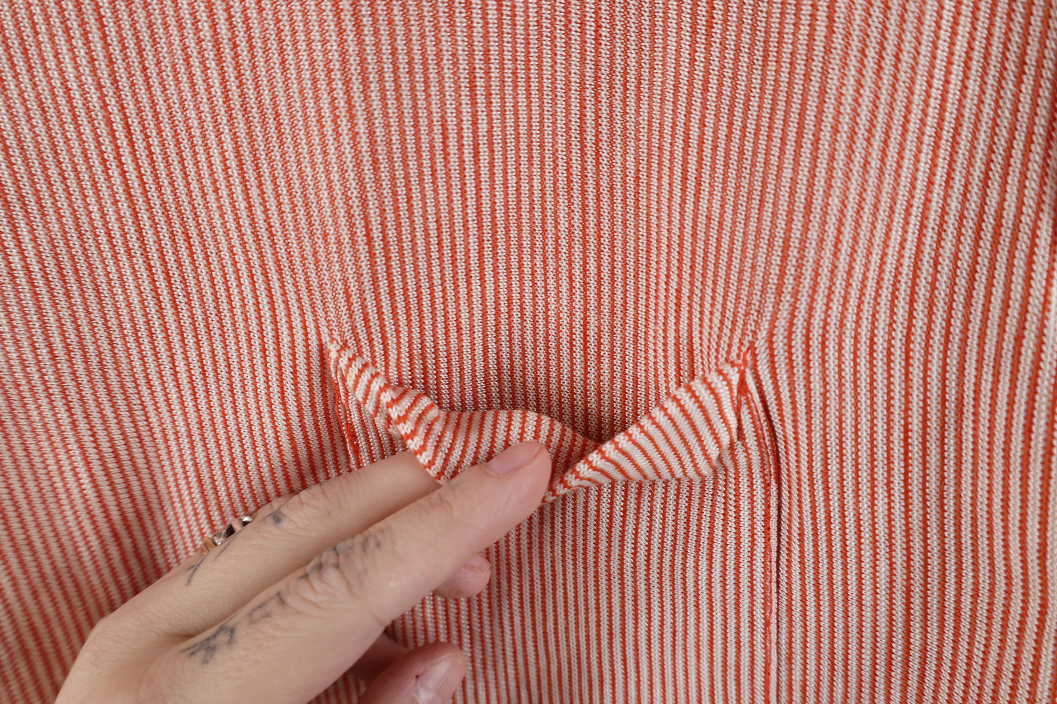 Vintage Vintage 50s Streetwear Knit Jersey Ringer T-Shirt USA Size US M / EU 48-50 / 2 - 6 Thumbnail