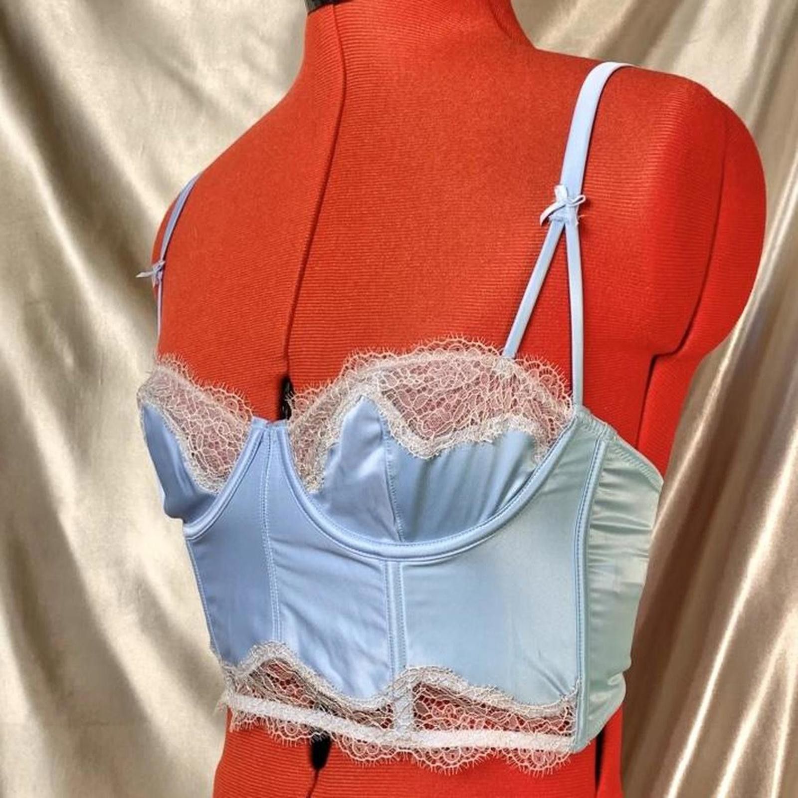 Other Vintage victoria’s secret lace boned corset bustier Size ONE SIZE - 3 Thumbnail