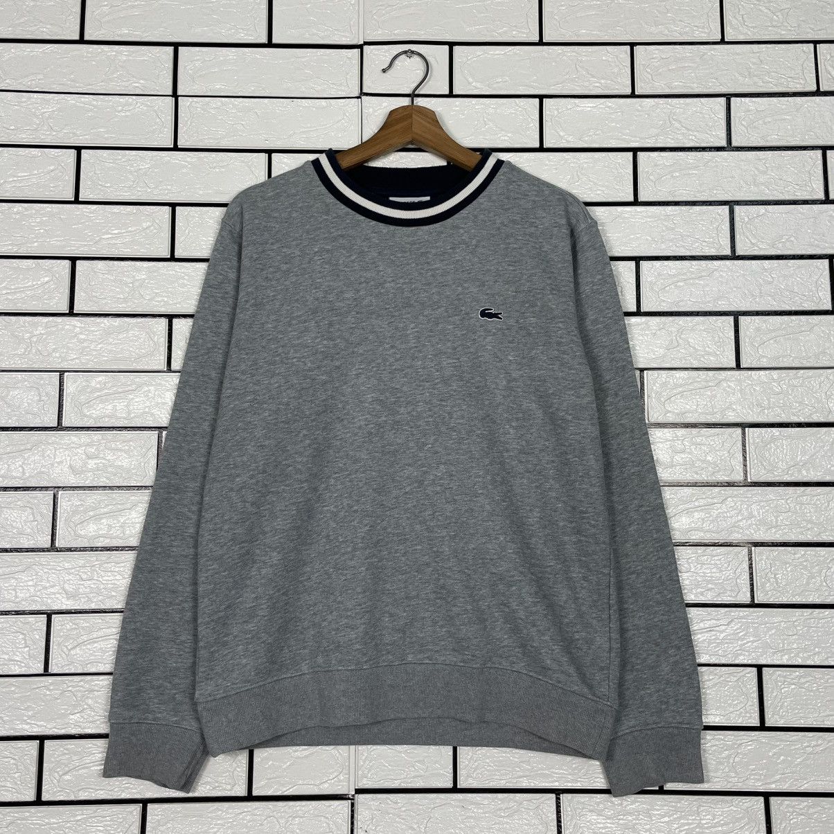 Lacoste Lacoste Small Logo Sweatshirt Size US S / EU 44-46 / 1 - 1 Thumbnail