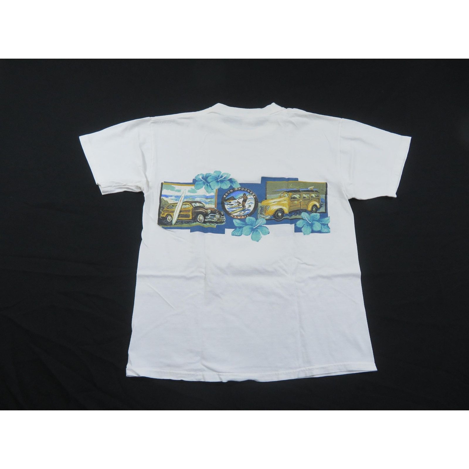 Reyn Spooner Reyn Spooner T-shirt, Double Sided, Hawaiian Surfer Sz L Size US L / EU 52-54 / 3 - 2 Thumbnail
