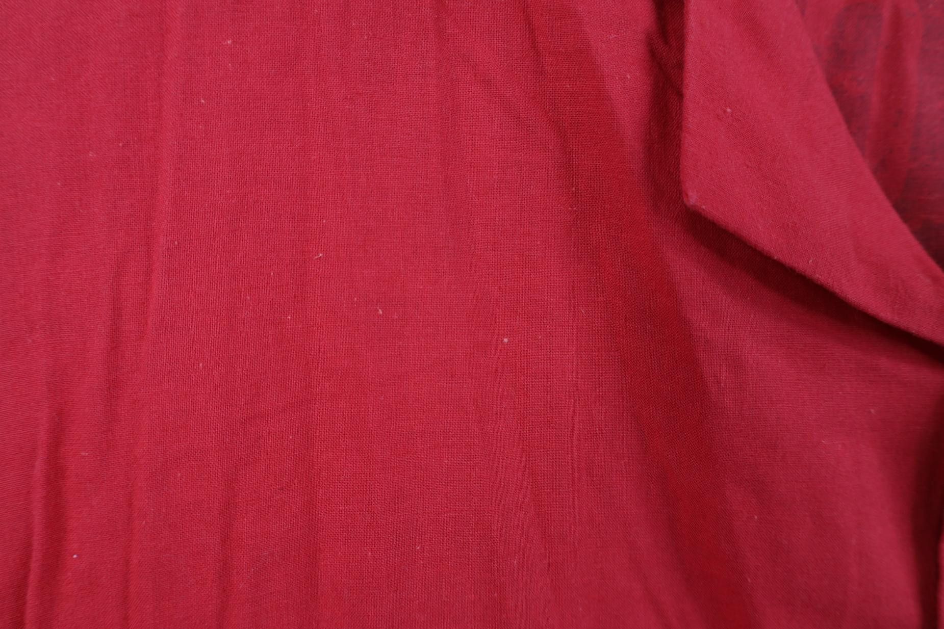 Vintage Vintage 80s 90s Surfing Camp Collar Button Shirt Red USA Size US L / EU 52-54 / 3 - 10 Thumbnail