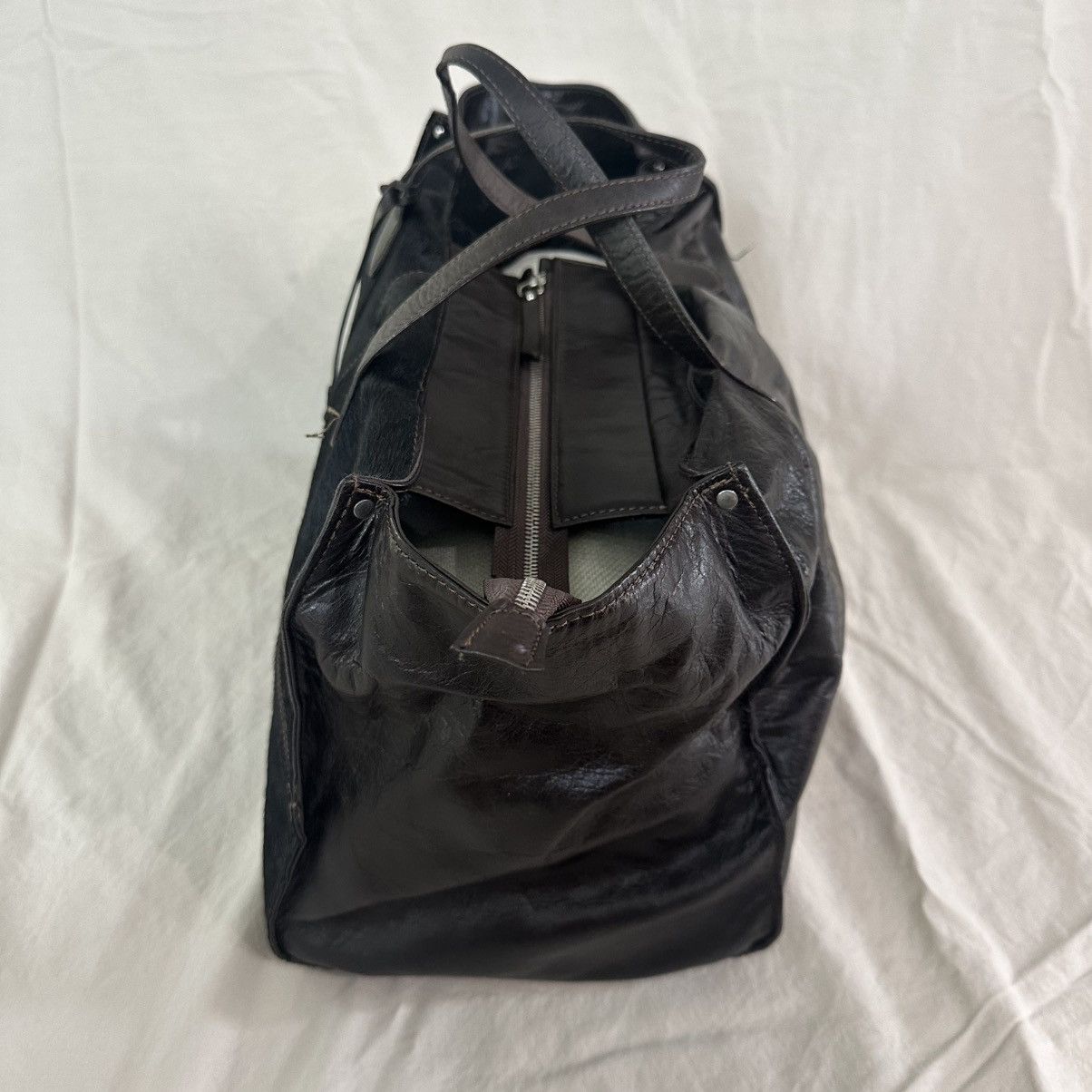 Other Pulicati Italian Designer Black Cow Hide Large Leather Purse Size ONE SIZE - 3 Thumbnail
