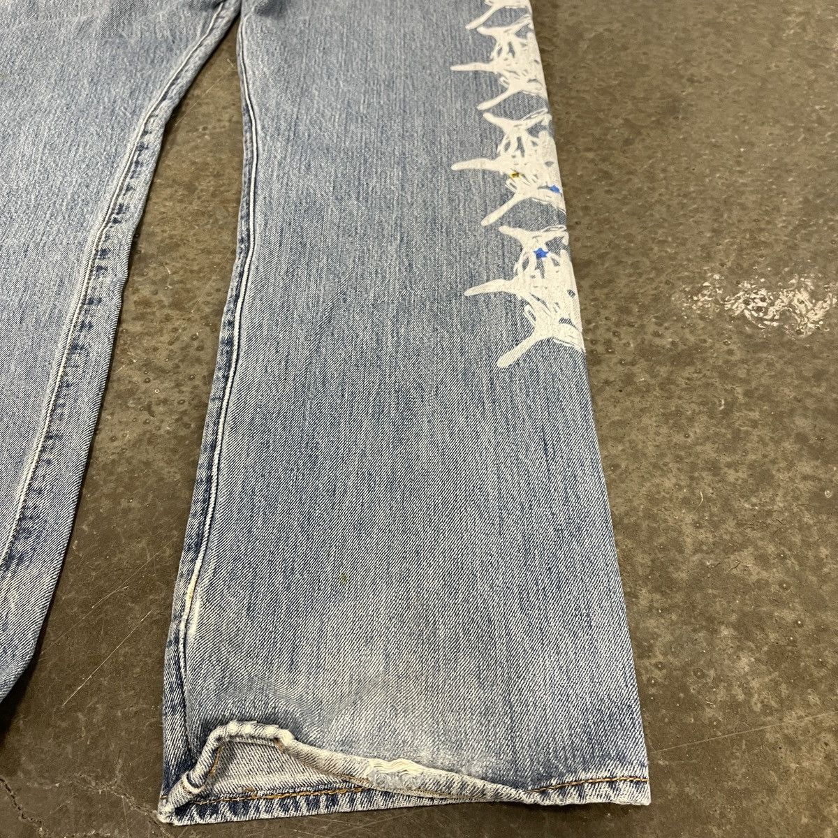 Sp5der Sp5der VINTAGE WEB DENIM Size US 34 / EU 50 - 13 Thumbnail
