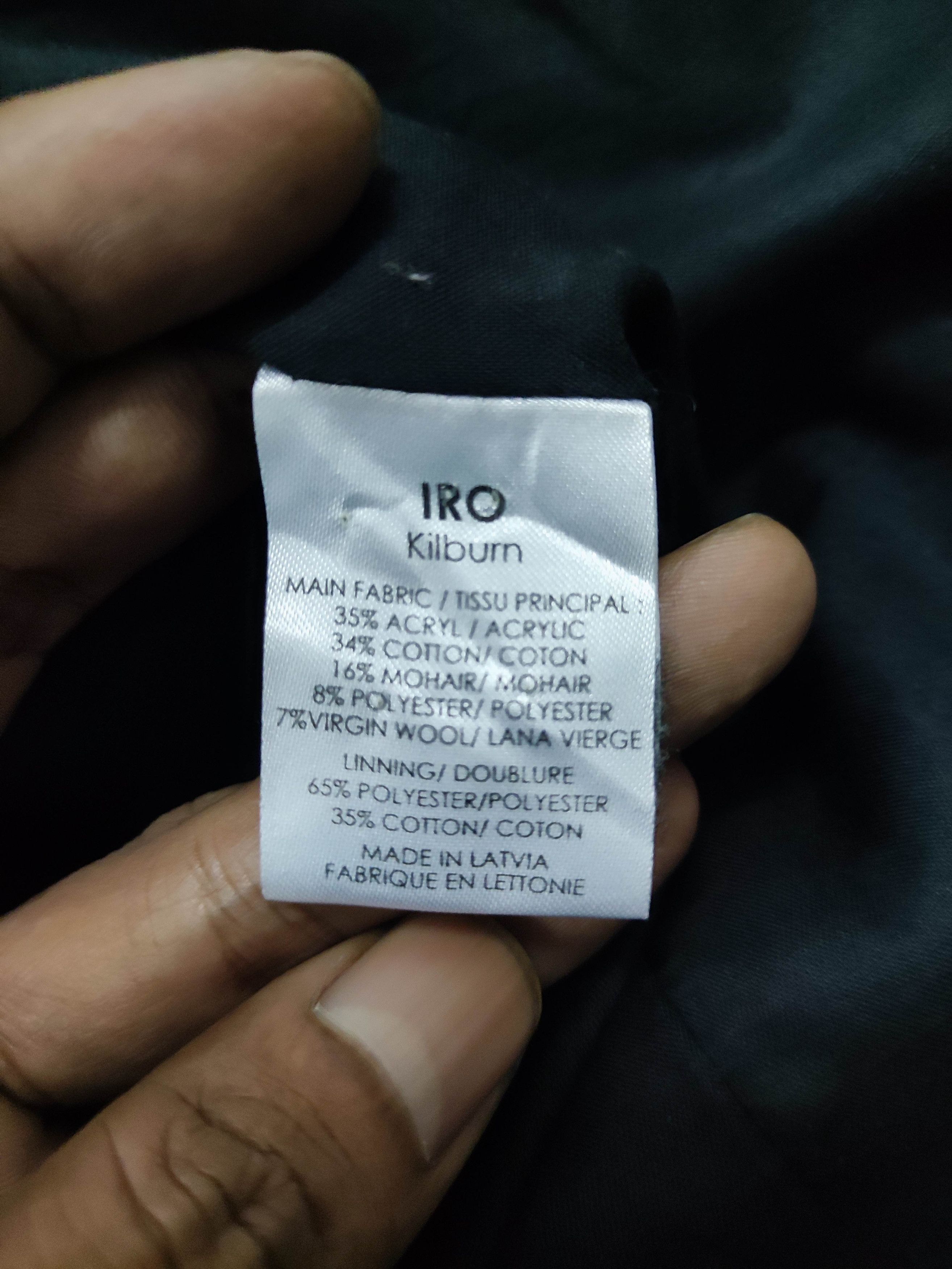 Iro Vintage Iro Mohair Jacket Zipper Size L / US 10 / IT 46 - 5 Thumbnail