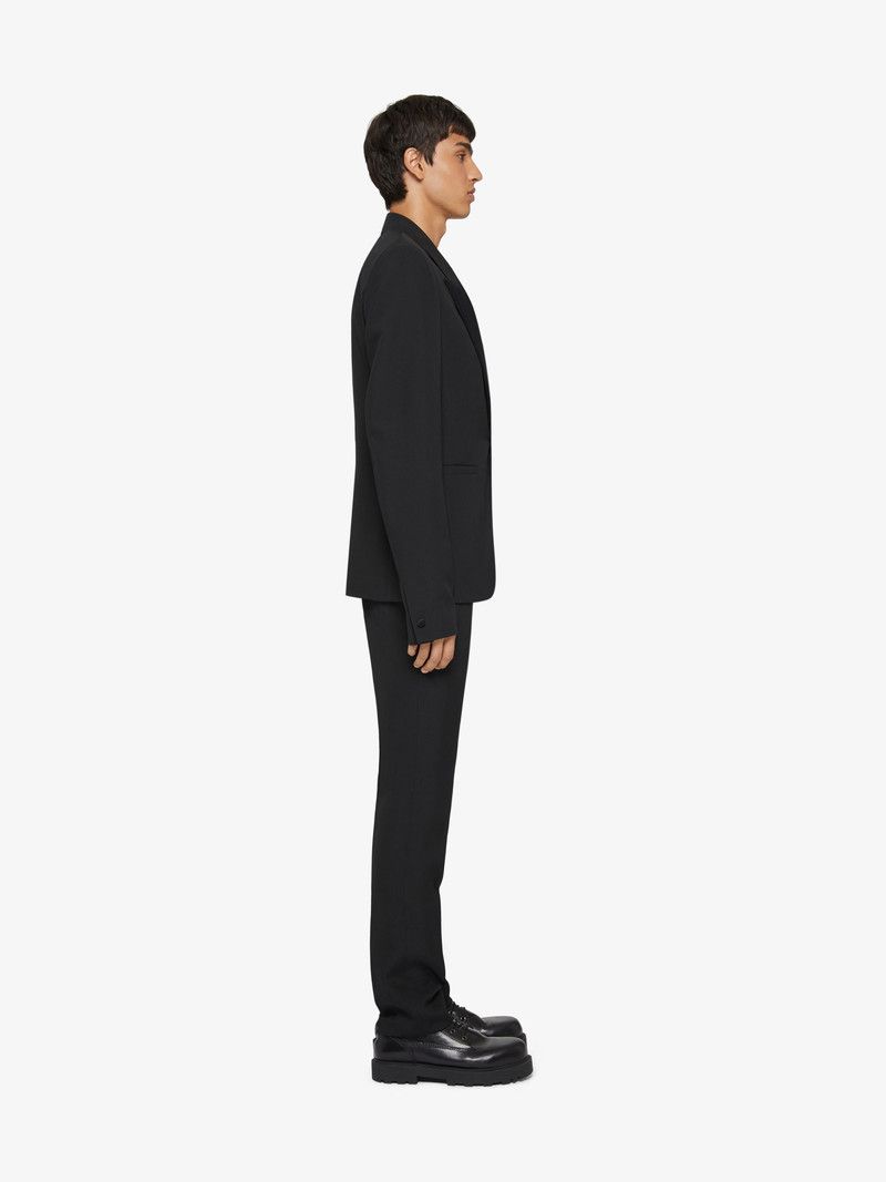 Givenchy o1n1vont0326 Slim Fit Tailored Pants in Black Size US 32 / EU 48 - 4 Thumbnail