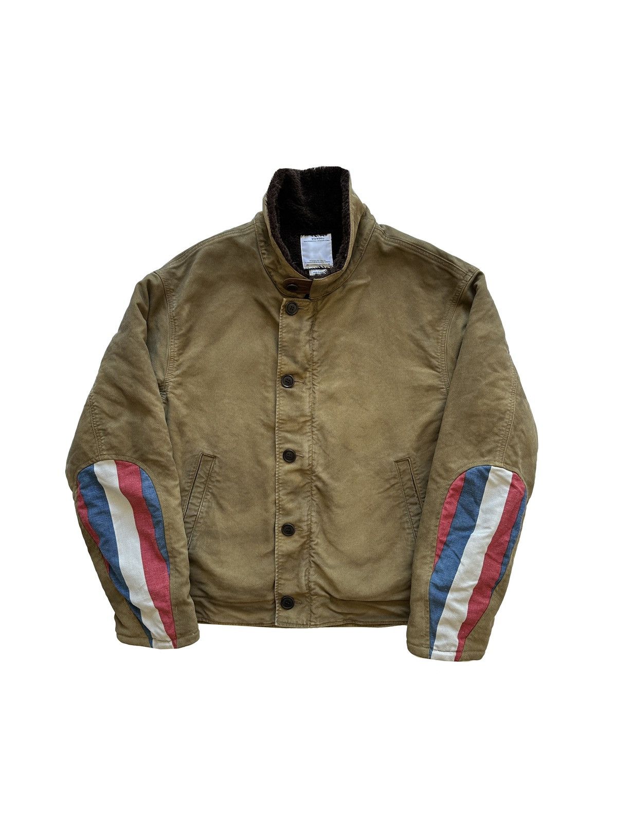 image of Visvim Fw20 Deckhand Albacore in Khaki, Men's (Size XL)