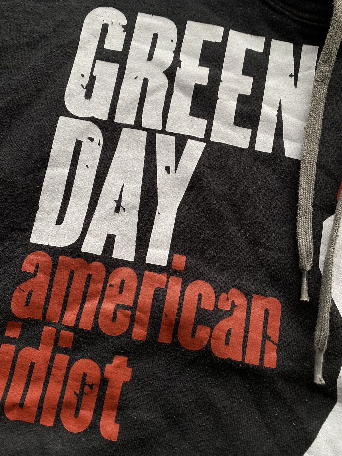 Band Tees Vintage Green Day American Idiot Hoodie Punk Rock Band Y2K Size US M / EU 48-50 / 2 - 6 Thumbnail