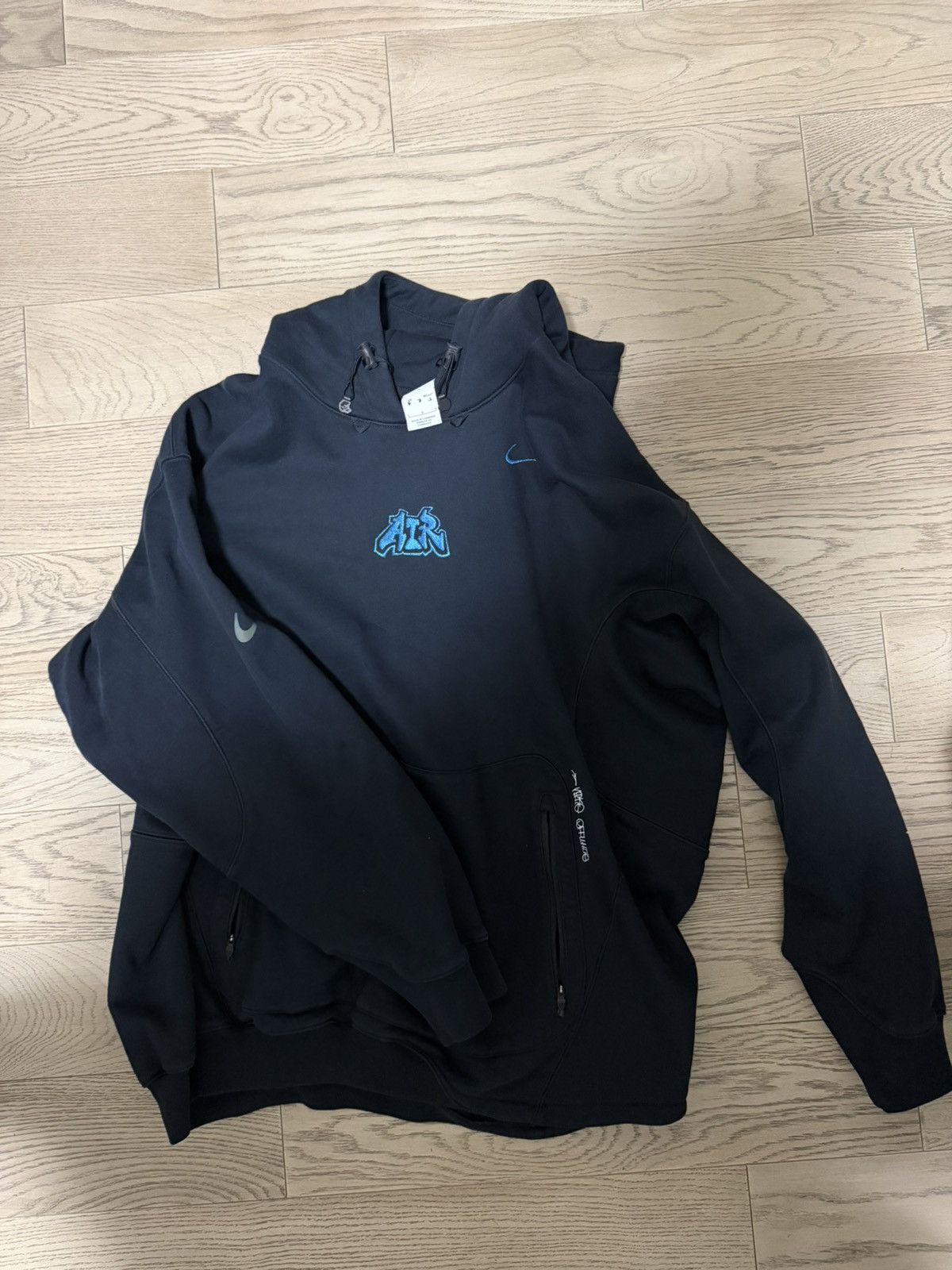 OFF-WHITE × Nike 006 Fleece Hoodie (Size L)