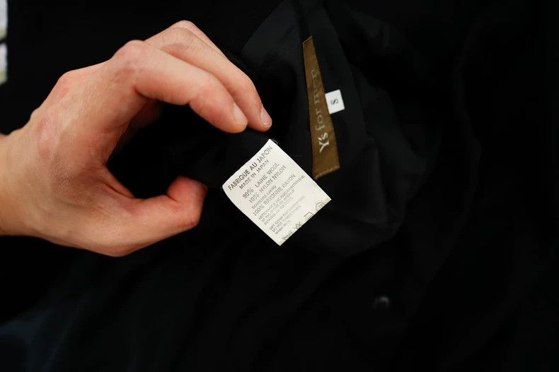 Y's for Men Y's For Men Fall/Winter Round Patchwork Wool Blazer jacket Size US S / EU 44-46 / 1 - 7 Thumbnail