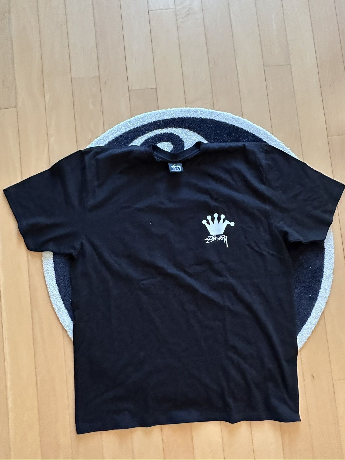 Stussy Stussy LB Crown Tee Black (L) Size US L / EU 52-54 / 3 - 2 Thumbnail
