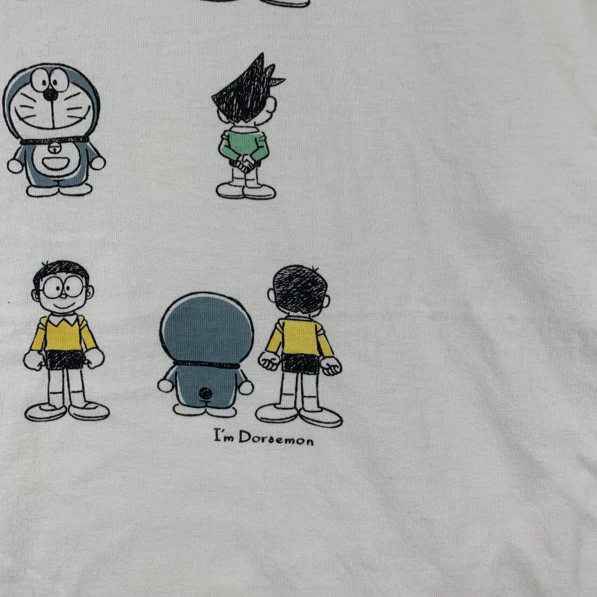 Vintage I’M DORAEMON NOBITA & FRIENDS Movie AnimeTee Shirt Top Size L / US 10 / IT 46 - 5 Thumbnail