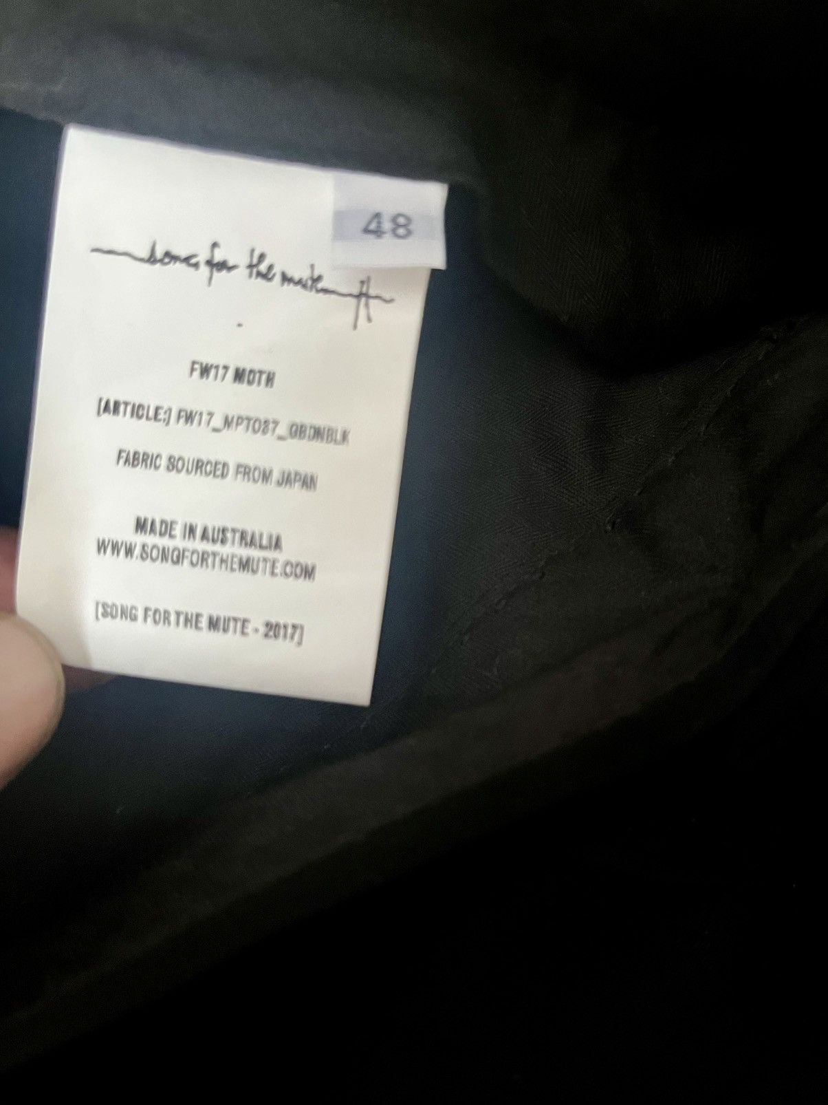Song For The Mute Dressy casual pants Size US 32 / EU 48 - 4 Thumbnail