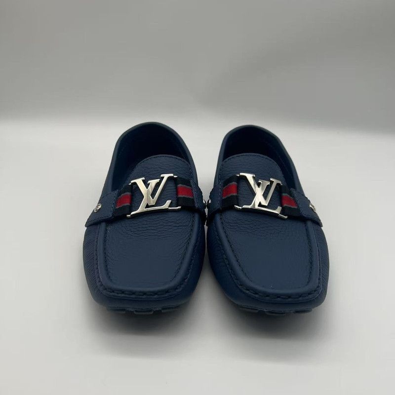 Louis Vuitton Louis Vuitton Classic Casual Leather Loafers for Men -2508 Size US 7 / EU 40 - 8 Thumbnail