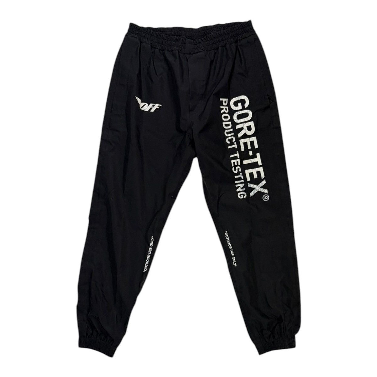 Off-White Off-White Gore-Tex pants from the 2018 capsule Size US 34 / EU 50 - 1 Thumbnail