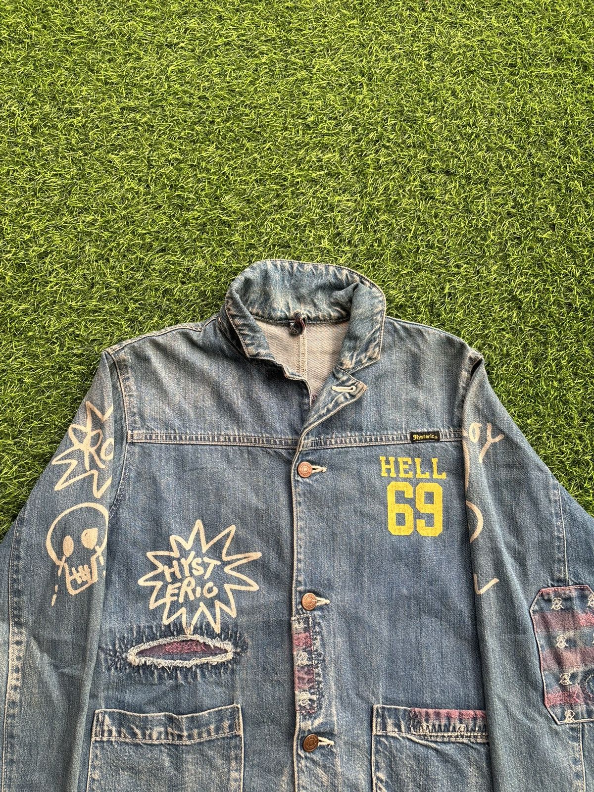 Hysteric Glamour Vintage Hysteric Glamour Denim jacket Size M / US 6-8 / IT 42-44 - 2 Thumbnail