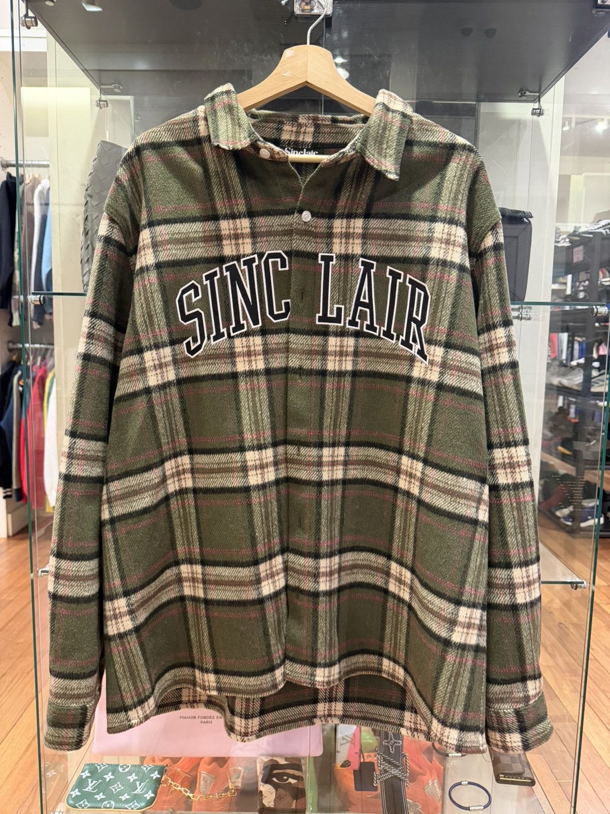 Sinclair Global Sinclair Global Flannel Button Up Shirt Size US XXL / EU 58 / 5 - 1 Thumbnail