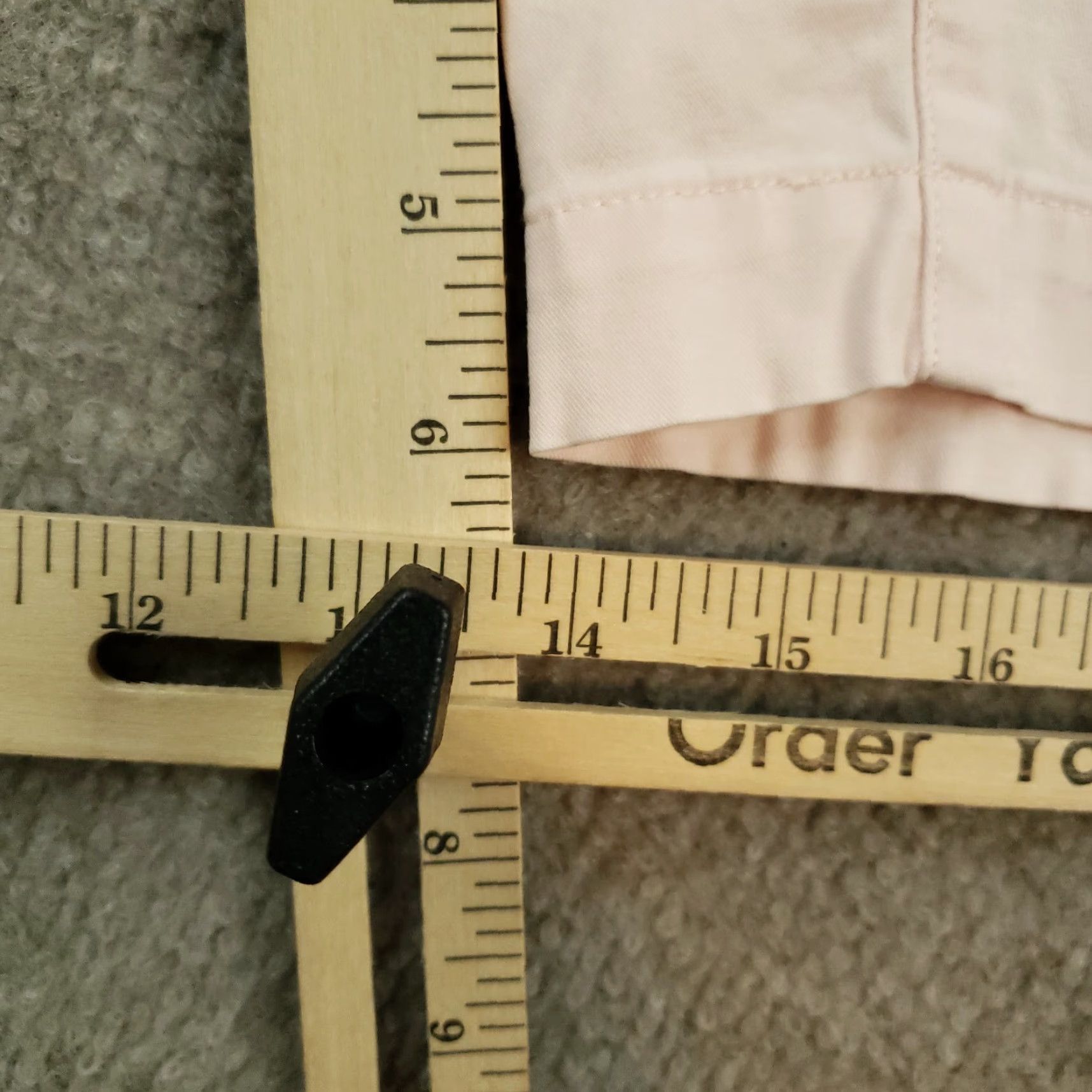 Talbots Talbots Pink Chino Shorts Womens 2P Petite Flat Front Stretch Size 28" / US 6 / IT 42 - 3 Thumbnail