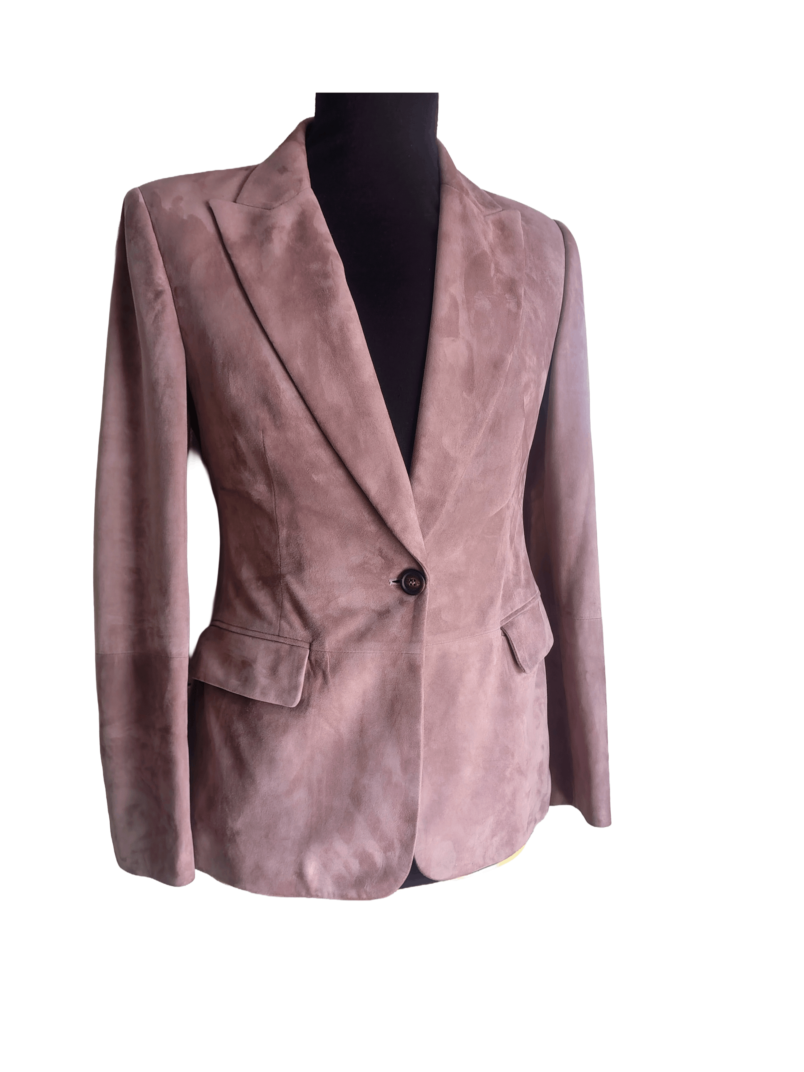 Brunello Cucinelli Brunello Cucinelli Suede Leather Blazer Jacket IT 42 Size M / US 6-8 / IT 42-44 - 1 Thumbnail