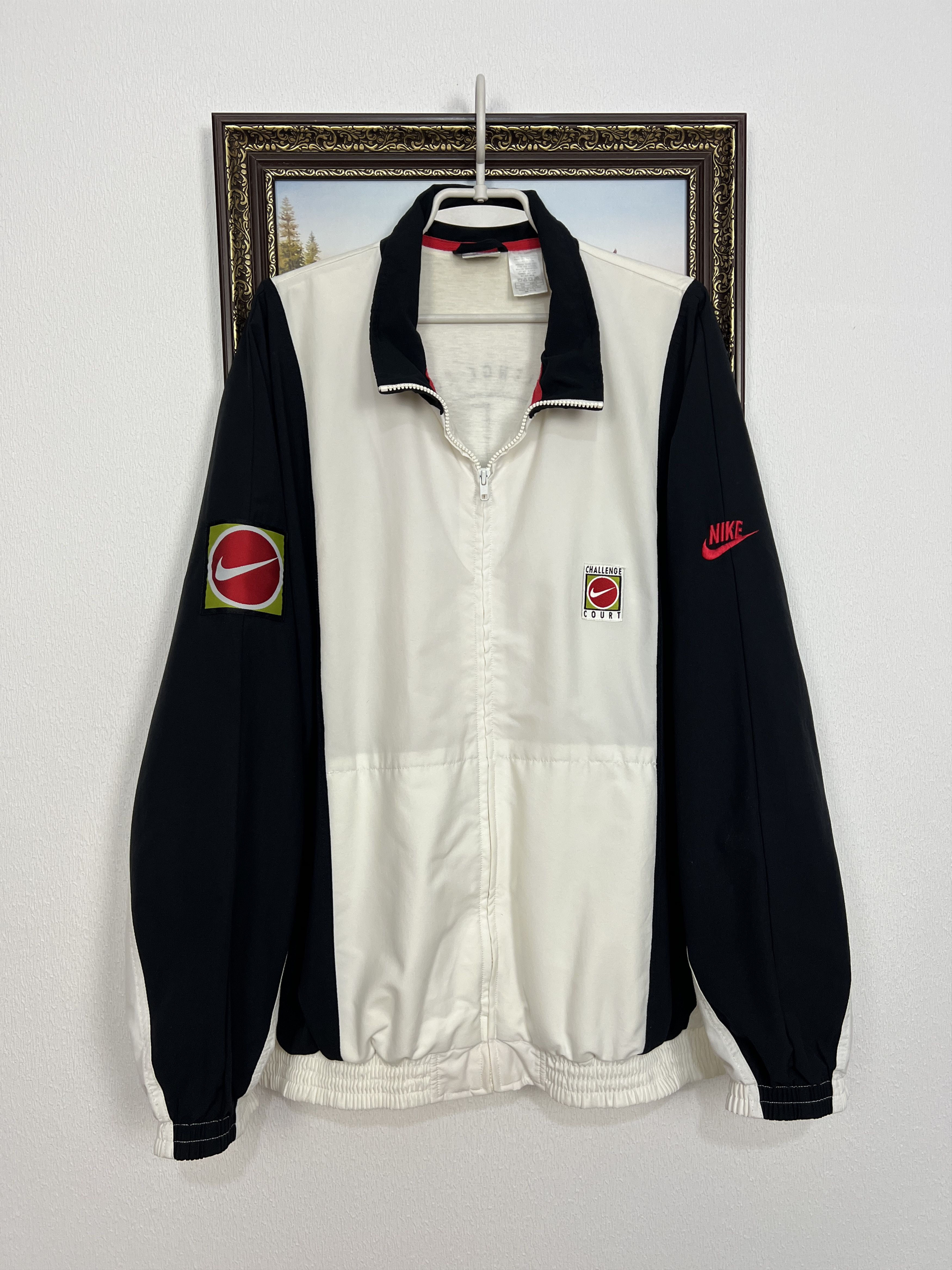 Nike Vintage Challenge Court Andre Agassi Jacket Tennis Track Top Size US XXL / EU 58 / 5 - 3 Thumbnail