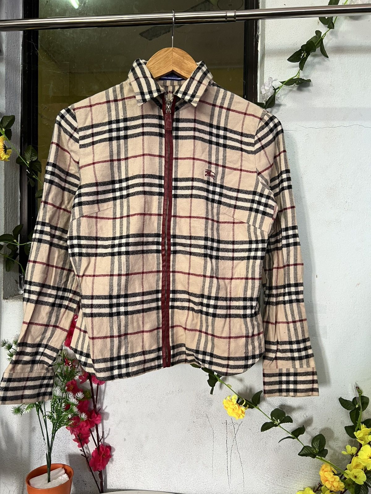 Burberry × Vintage Vintage Burberry Nova Chek size 38 Size XS / US 0-2 / IT 36-38 - 1 Thumbnail