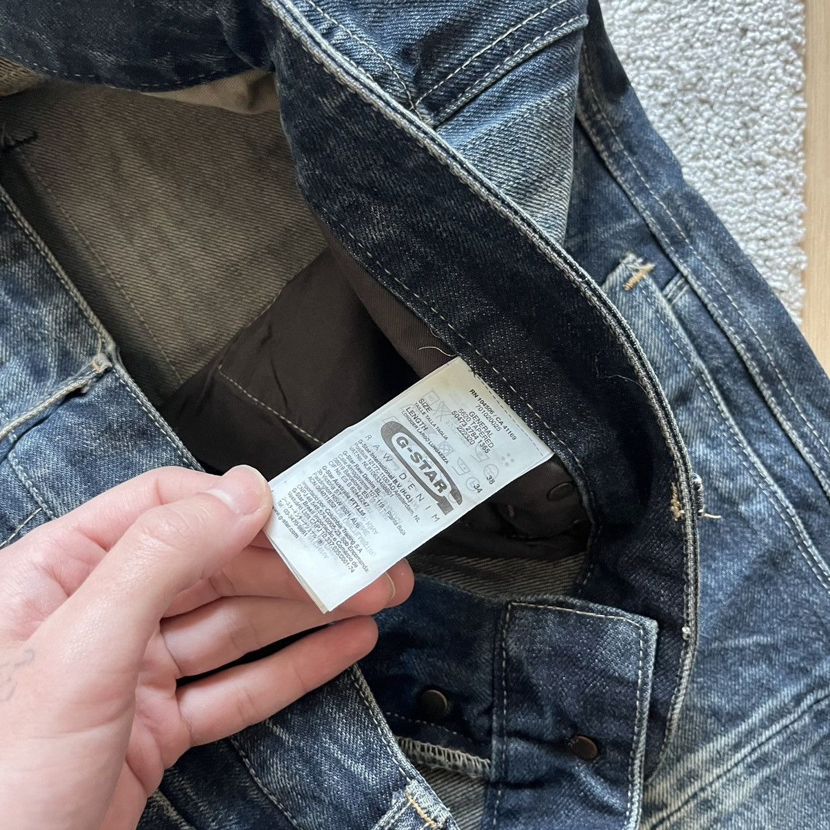 G-Star G-Star Raw Rap Denim Jeans Size US 38 / EU 54 - 6 Thumbnail