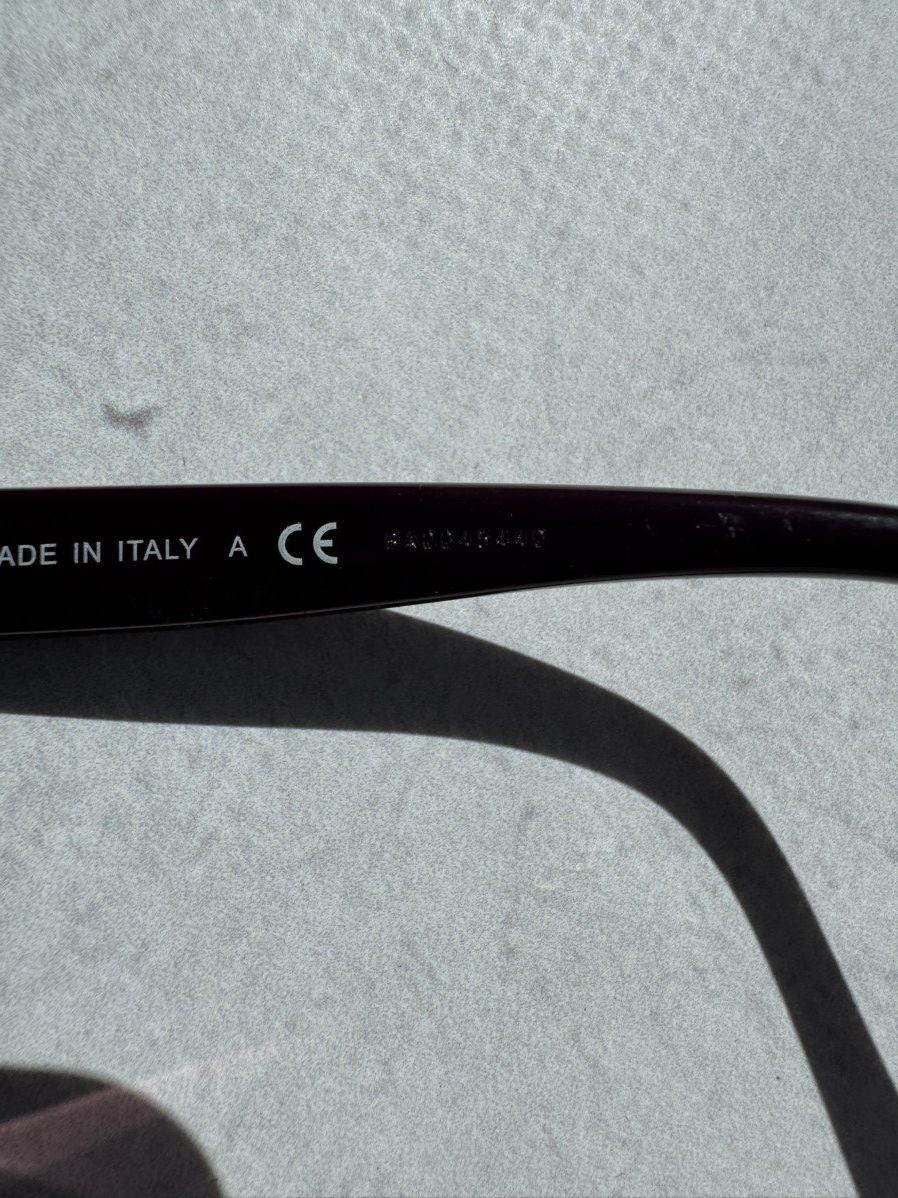 Giorgio Armani Giorgio Armani Glasses Purple Frame Brown Lens Vintage Size ONE SIZE - 6 Thumbnail