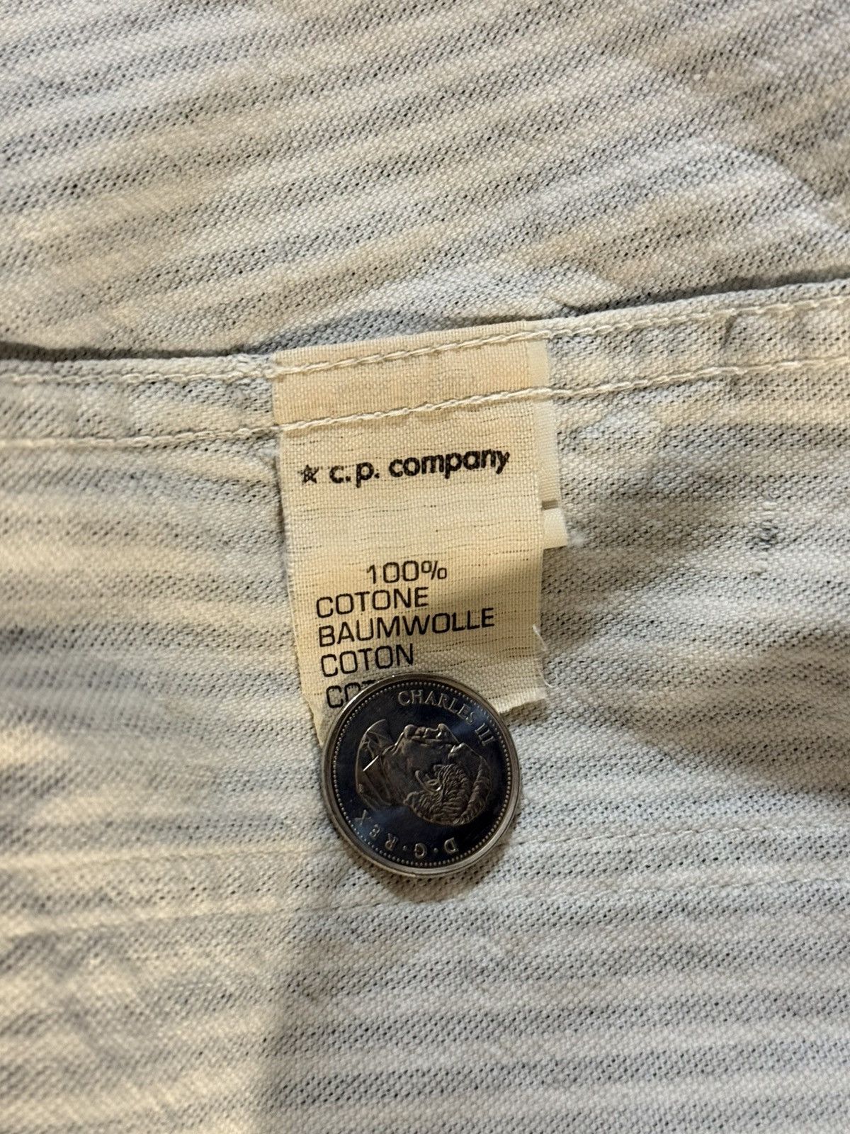 Stone Island Stone Island 1986 Rep Pigment Print Striped Chore Jacket Size US XL / EU 56 / 4 - 5 Thumbnail