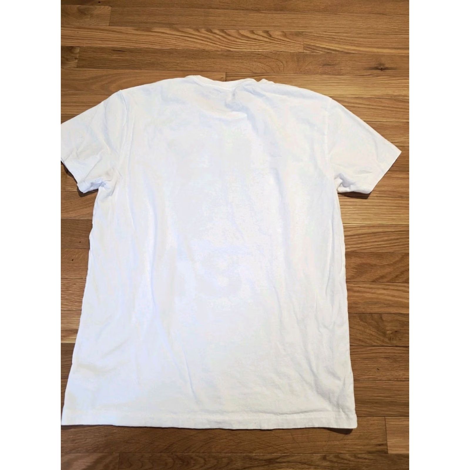 Vintage Aero T-Shirt Crew Neck White Small Tropical Leaf Graphic Print Beach Summer Mens Regular Short Sleeve Pattern 2020s Size US S / EU 44-46 / 1 - 6 Thumbnail
