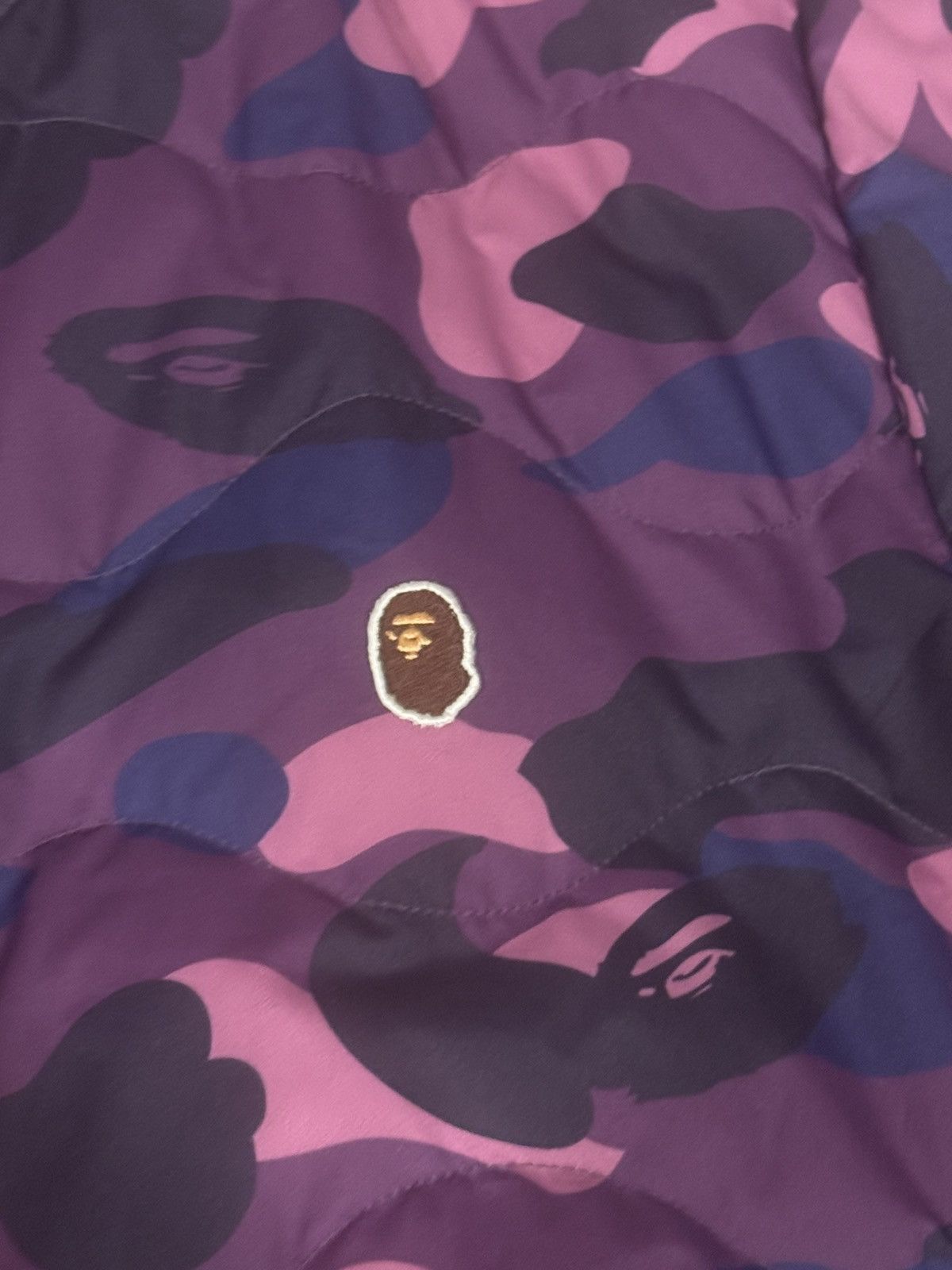 Bape Purple BAPE Camo coat/jacket Size Large Size US L / EU 52-54 / 3 - 3 Thumbnail