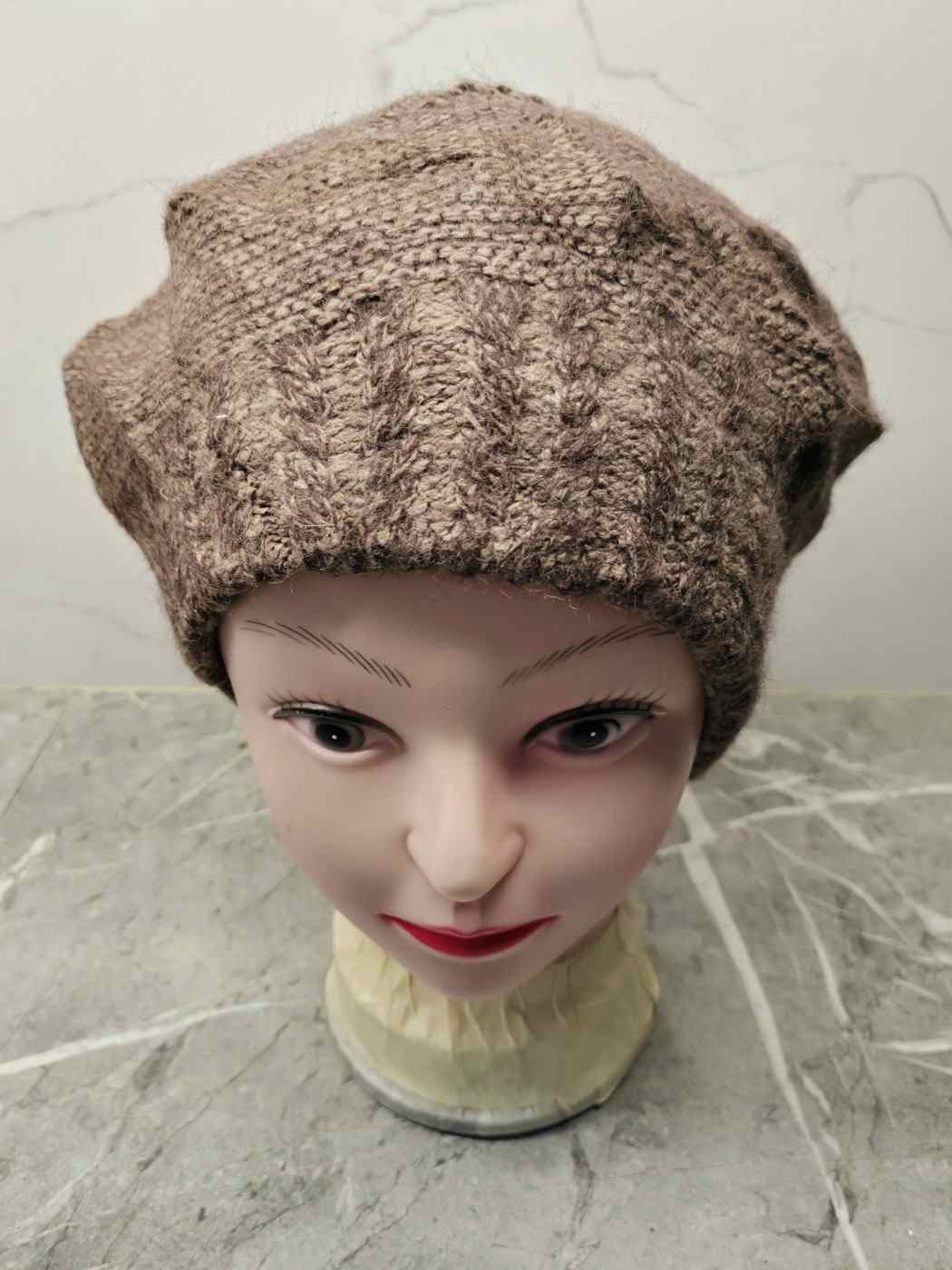 image of Hat x Vintage Unknown Japanese Wool Beanie Snowcap in Mix, Men's