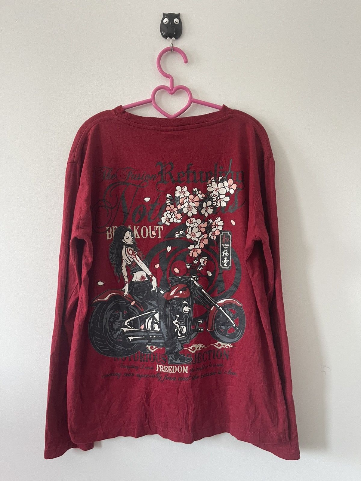 Hysteric Glamour Rare Vintage CURE ALL Notorious & Rejection Rider Sexy Lady Size US L / EU 52-54 / 3 - 1 Thumbnail