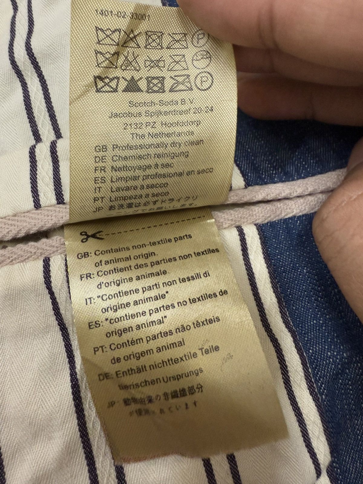 Scotch & Soda Scoth&Soda Tailor Made Jacket Vests Size US S / EU 44-46 / 1 - 14 Thumbnail