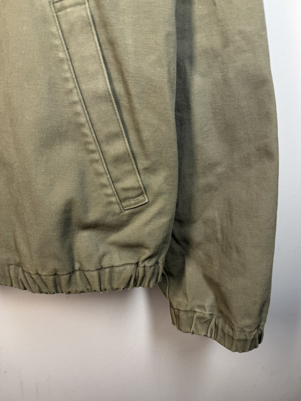 Yves Saint Laurent Cotton YSL Windbreaker Jacket 90s Bomber Zip Up Vintage Size US L / EU 52-54 / 3 - 6 Thumbnail