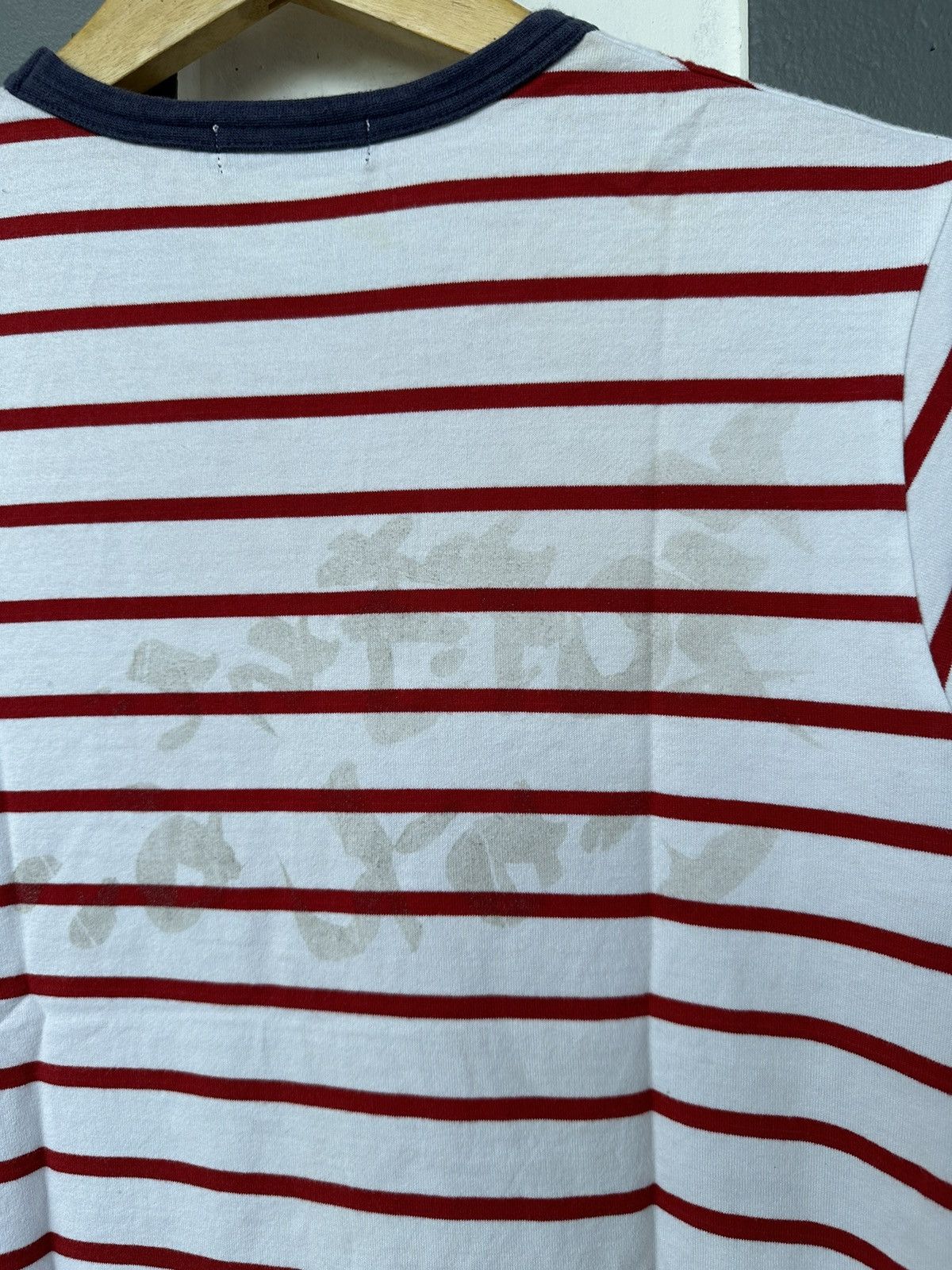 Japanese Brand CRAZY STRIPED BLUE CROSS SKULL CONSPIRATOR IFSIX PUNK STYLE Size US M / EU 48-50 / 2 - 6 Thumbnail