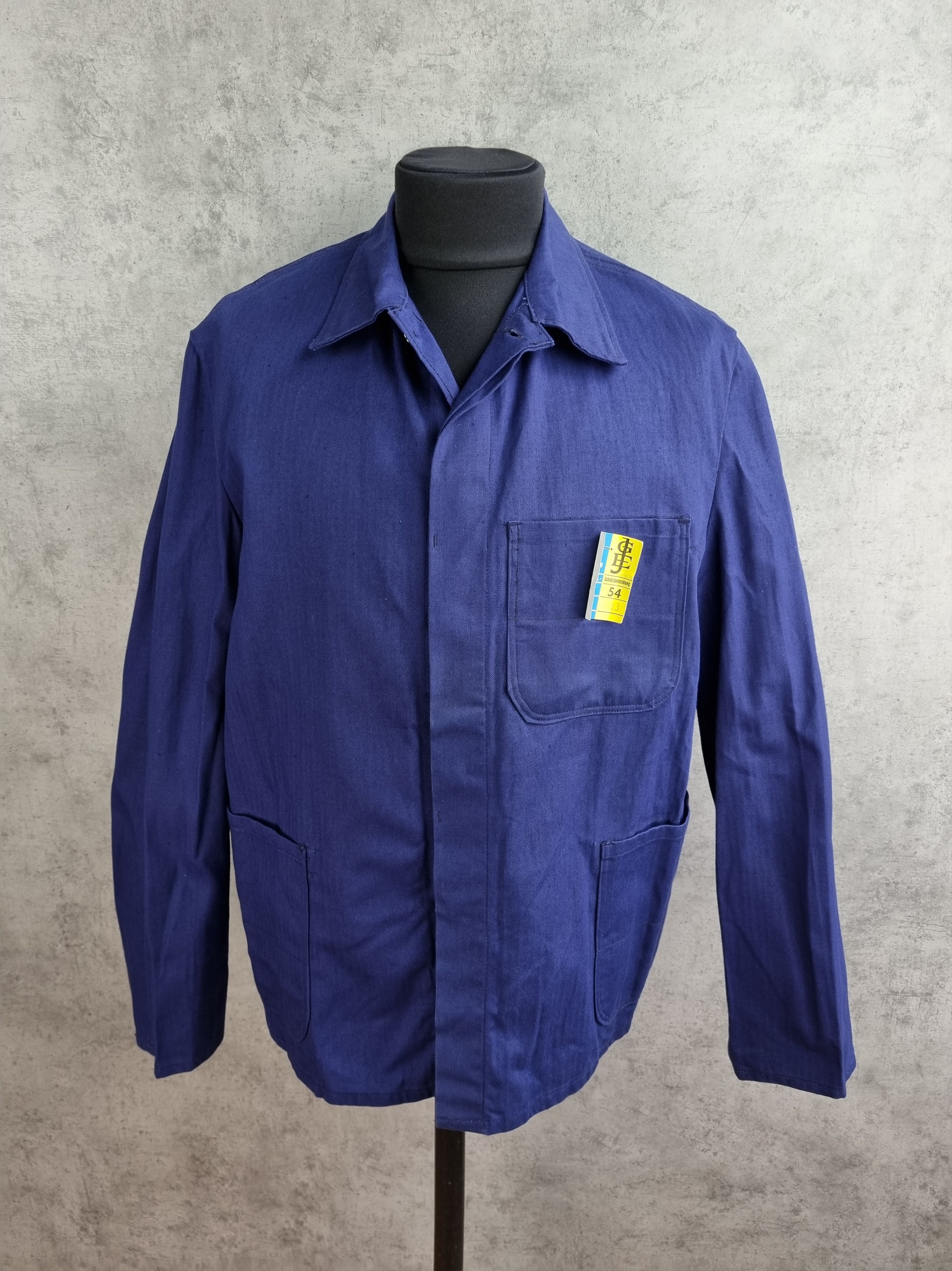 Le Laboureur × Vetra × Vintage 60s Rare New Vintage Sanfor Chore Worker Light Jacket Size US L / EU 52-54 / 3 - 4 Thumbnail