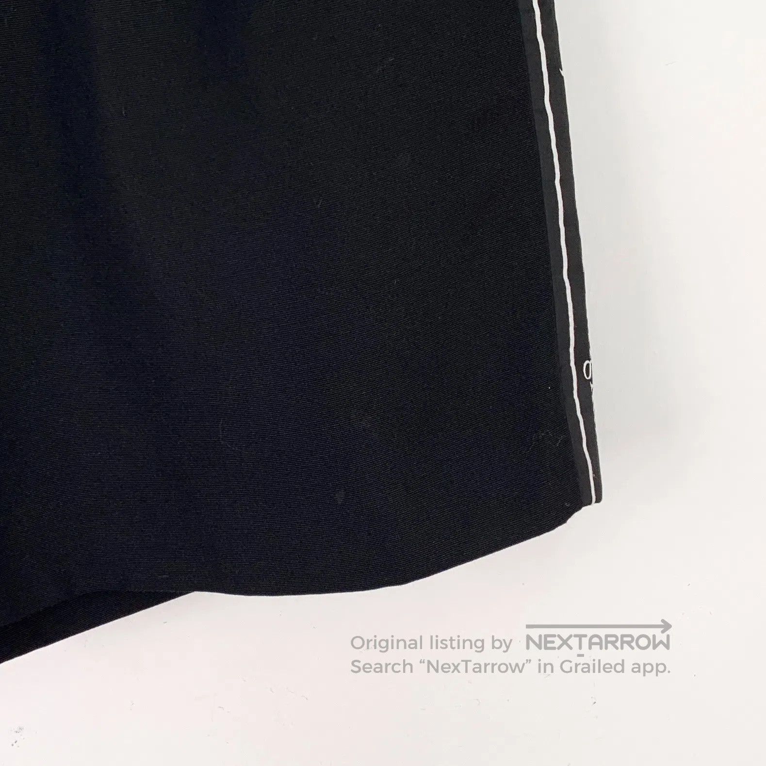 Dior Dior Black Side Logo Letter Wool Casual Shorts| Size US 32 / EU 48 - 5 Thumbnail